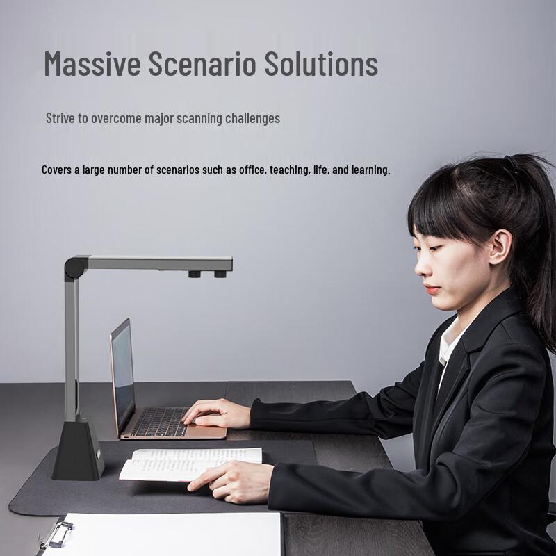 Deli 22MP High-Speed Overhead Document Scanner CN plug (adapter included)