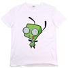 Kawaii Invader Zim футболка с рисунком Happy Hug Ready Zim Image милая футболка с рисунком унисекс женская футболка в стиле ретро футболка большого размера