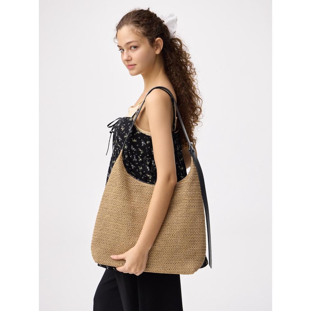 GU by Uniqlo Крошечная сумка с длинным ремешком, 2 способа ношения