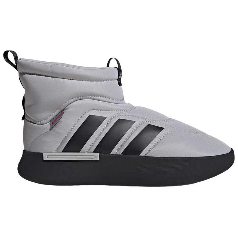 adidas Adipuff Нескользящие Устойчивые к истиранию Высокие Повседневные Кроссовки Унисекс Серые JR0071