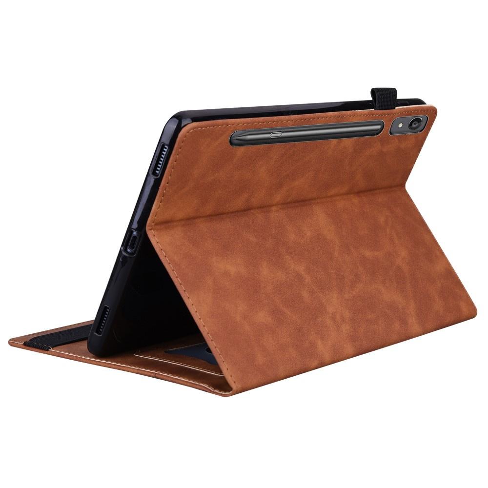 Lenovo Tab P12 Classic Case with Stylus Holder, Brown