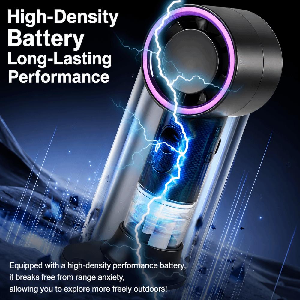 Rechargeable Misting Handheld Fan 3 Speed High-Speed Desktop Charging Fan  Summer Outdoor