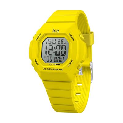 Авторизованный дистрибьютор [Ice Watch] Мужские цифровые часы Ice Watch 022098 Ice Digit ICE Digit Ультра-желтые Маленькие