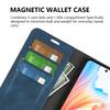 For Oppo A79 5G/A2 5G Cell Phone Cases Skin-touch PU Leather Wallet Stand Cover