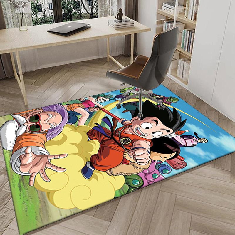 Dragon anime Artwork Carpet, Chair Rug,Rug for Office Bedroom living rooms, Doormat decor Fan Gift Christmas Gift