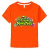 Детская футболка «My Singing Monsters» с мультяшным принтом, топы из 100% хлопка с короткими рукавами, одежда для мальчиков и девочек y2k, футболка с аниме, цельная детская одежда