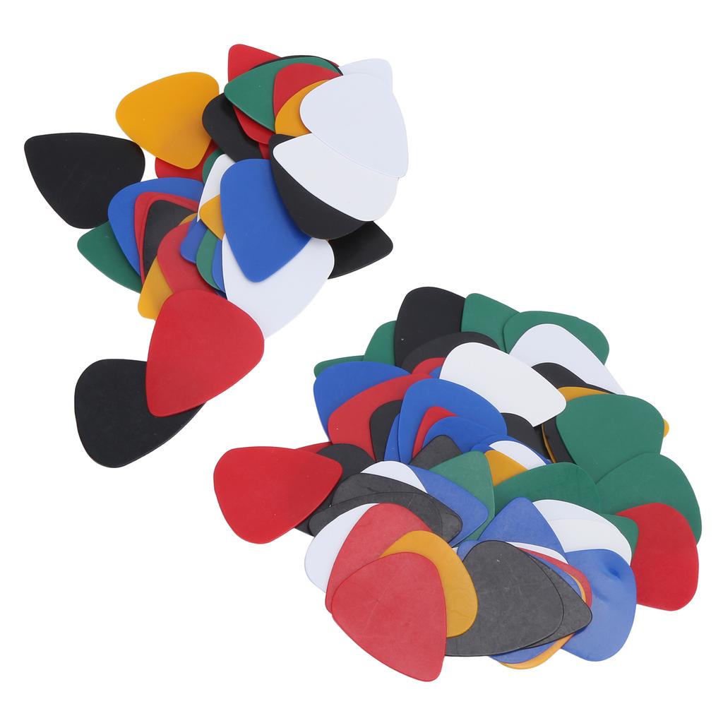 100 шт. гитарный медиатор цветной пластиковый протектор для пальцев аксессуары для музыкальных инструментов 0,46 мм