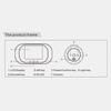 2,8-дюймовый цифровой дверной звонок, камера-глазок для двери с ночным видением, глазок для двери, видео, ночное видение