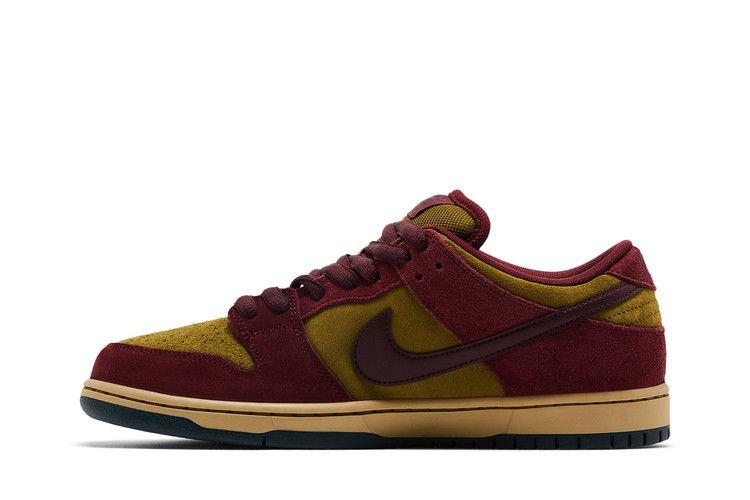Nike SB Dunk Low Темно-красный Оливковый
