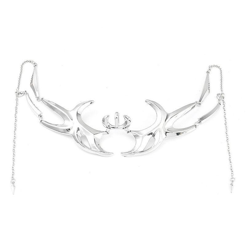 Регулируемое ожерелье-маска в панк-стиле для вечеринок. Уникальные и преувеличенные европейские и американские аксессуары для лица.