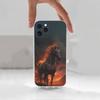 Скачущая Лошадь Животное Для iPhone 12, Mini, 16, X, 17, Plus, 11, Max, 13, XR, 15, Pro, 14, SE, XS, Прозрачный Мягкий Чехол