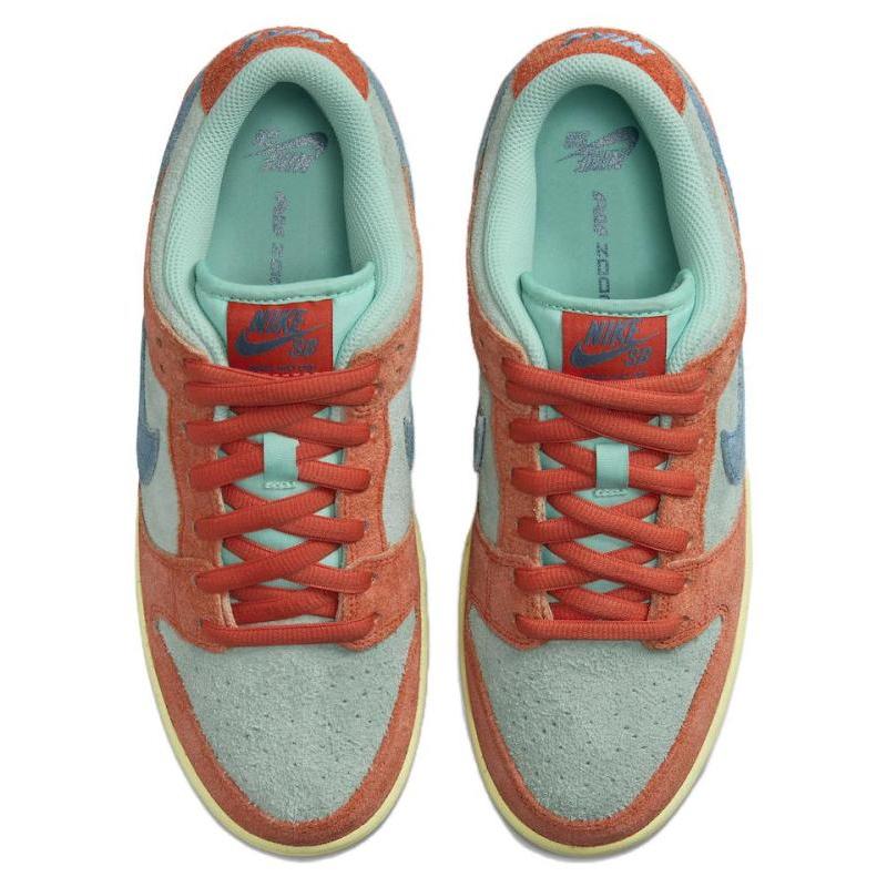Nike Кеды для скейтбординга Sb Dunk Low Orange Emerald Rise DV5429-800
