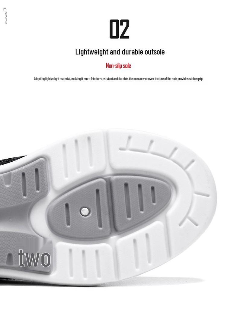 Мужские дышащие слипоны из материала Flyknit для повседневной носки