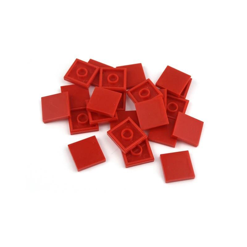 50 шт. DIY строительные блоки 2*2 фигурные кирпичи керамическая плитка 2x2 образовательные творческие MOC кирпичи 3068 гладкие плоские плитки игрушки