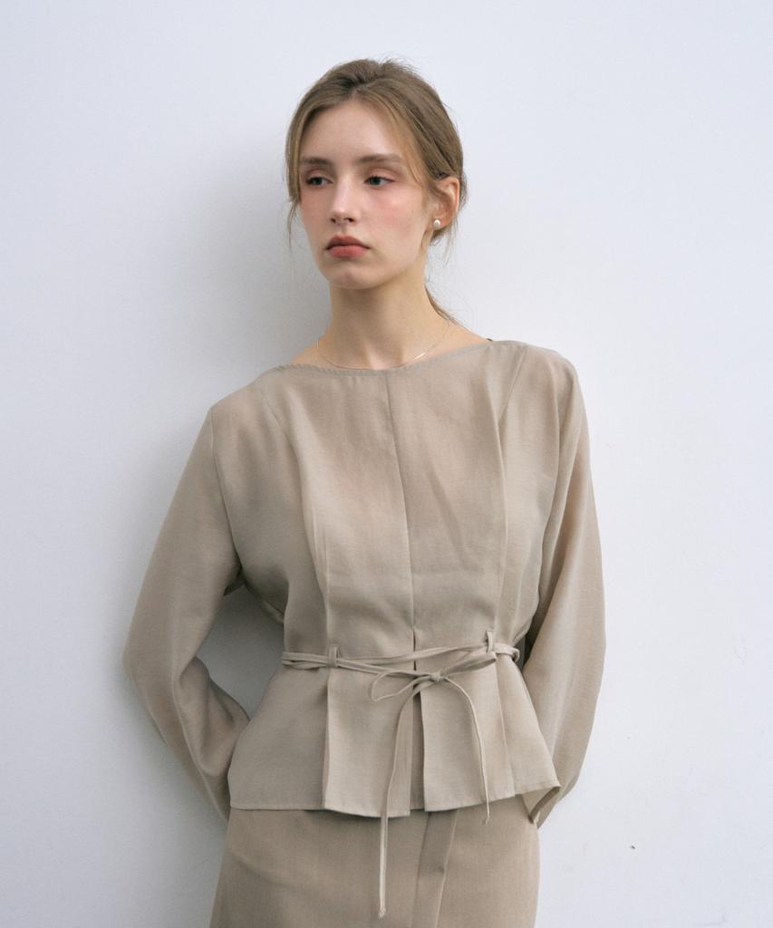 EL Luna Waist Strap Blouse