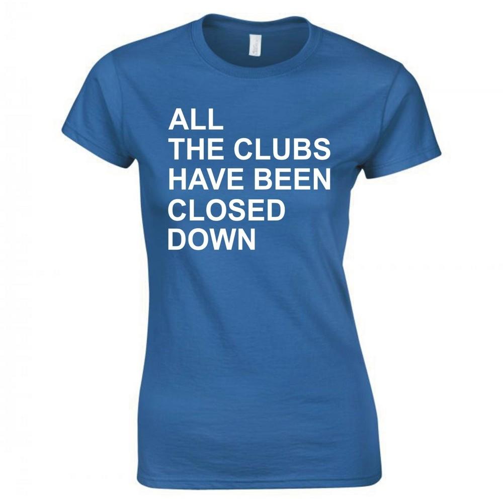 Inspired By The Specials All The Clubs Have Been Closed Down Skinny Fit TShirt