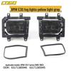 Compatible with BMW E30 Fog Light Bar, Yellow/Gray 63171385946/63171385945
