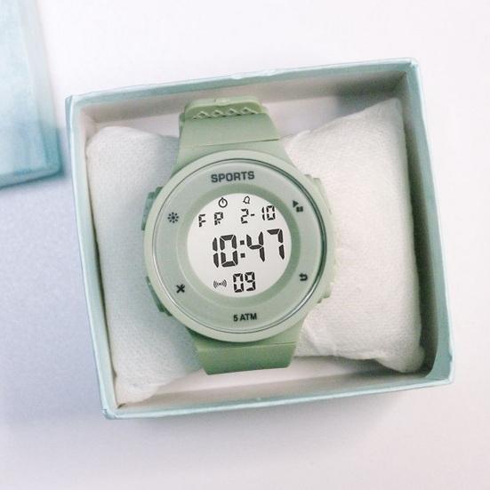 Мужские цифровые часы, водонепроницаемые, противоударные, с силиконовым ремешком, спортивные часы для подростков, студентов, активного отдыха