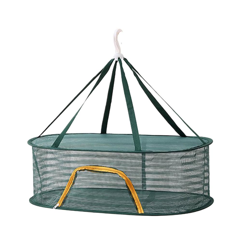 Дышащая сетка, подвесная сушилка, сушилка для овощей с вращающимся крючком, сетка для подвешивания растений для использования в помещении и на улице