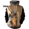Fashion Mens Animal Hoodies 3D Printed Love Horse Sweatshirt Hoodie Harajuku Spring Autumn Streetwear Unisex Casual Tracksuit