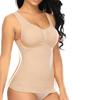 Майка с контролем живота для женщин, корректирующее белье, майки со встроенным бюстгальтером, утягивающий компрессионный топ, жилет, бесшовный формирователь тела