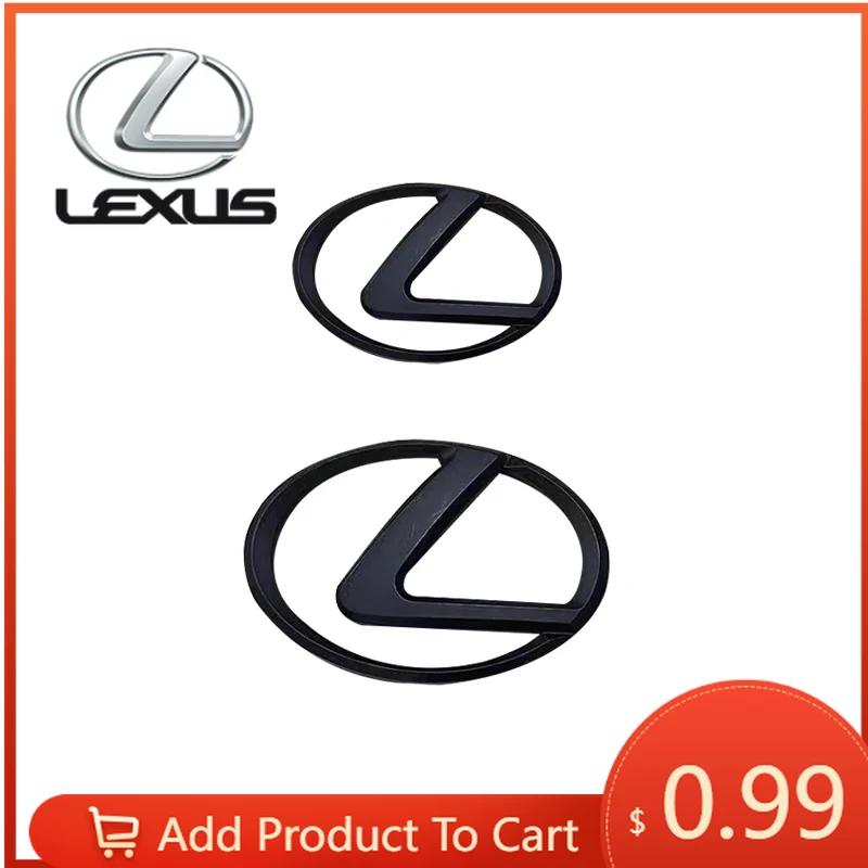 Interior Stickers For Lexus ES350 Car Accessory Spreadability 4pcs 3D ABS Car Logo Rear Trunk Fender Door Emblem Badge Car Stick