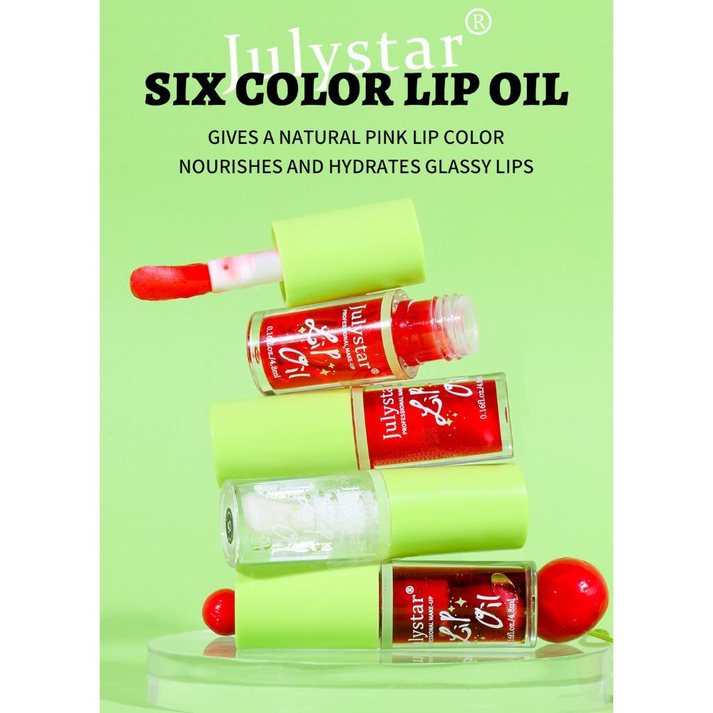 Длительное увлажнение Прозрачное увлажняющее масло для губ Увлажняющий легкий цветной блеск для губ Dudu Lip Fruit Mirror