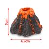 Practical Aquarium Resin Air Bubble Stone Ornament Decorations Volcano Shape Oxygen Pump