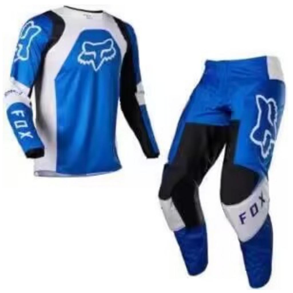 FOX Костюм для горного велосипеда, для даунхилла, для езды по бездорожью, мотоциклетная экипировка, гоночный костюм