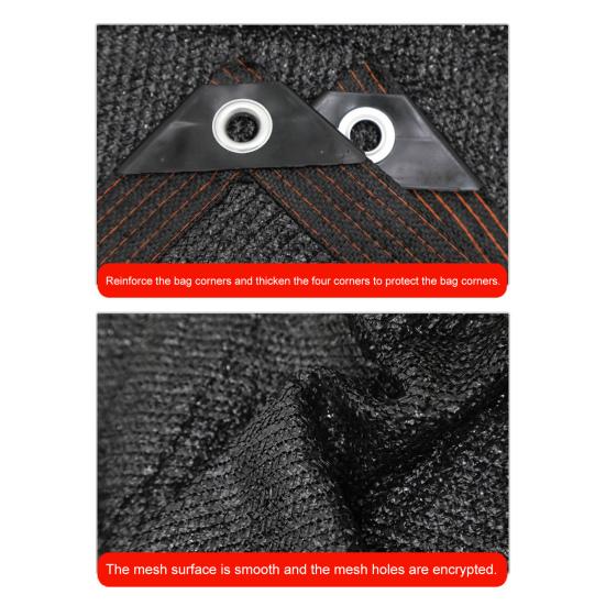 Солнцезащитная сетка, многоразовая сетка, тент, прочная на разрыв сетка от солнца с усиленными люверсами для сада, теплицы, патио, защиты от солнца на открытом воздухе