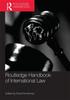 The Routledge Handbook of International Law Book