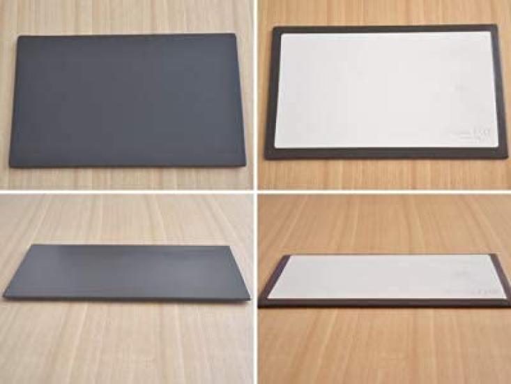 East Tableware Плоские 29см Пара Тарелки для закусок и аперитивов для вечеринок, Большие, Набор, Тарелки, Тарелки для закусок, (Черный матовый)