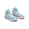 Converse Chuck Taylor All Star Trendy Casual High Top Kids Canvas Shoes Kids Sneakers White Blue A02155C
