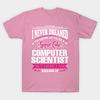 T Shirt Women Computer Scientist Harajuku Print Kawaii Tshirt Summer Short Sleeve Female T-Shirt Top Tee