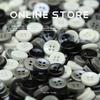 5Pcs Four-Eye Concave Buttons Resin Clothing Accessories Shirt Sleeve Collar Buttons Knitted Cardigan Top Jewelry Buttons