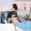 K-Kuroki T-Tomoko Банное полотенце Микрофибра Мягкое Впитывающее Дышащее Для Девочки Детей Декоративное Мультяшное Пляжное полотенце