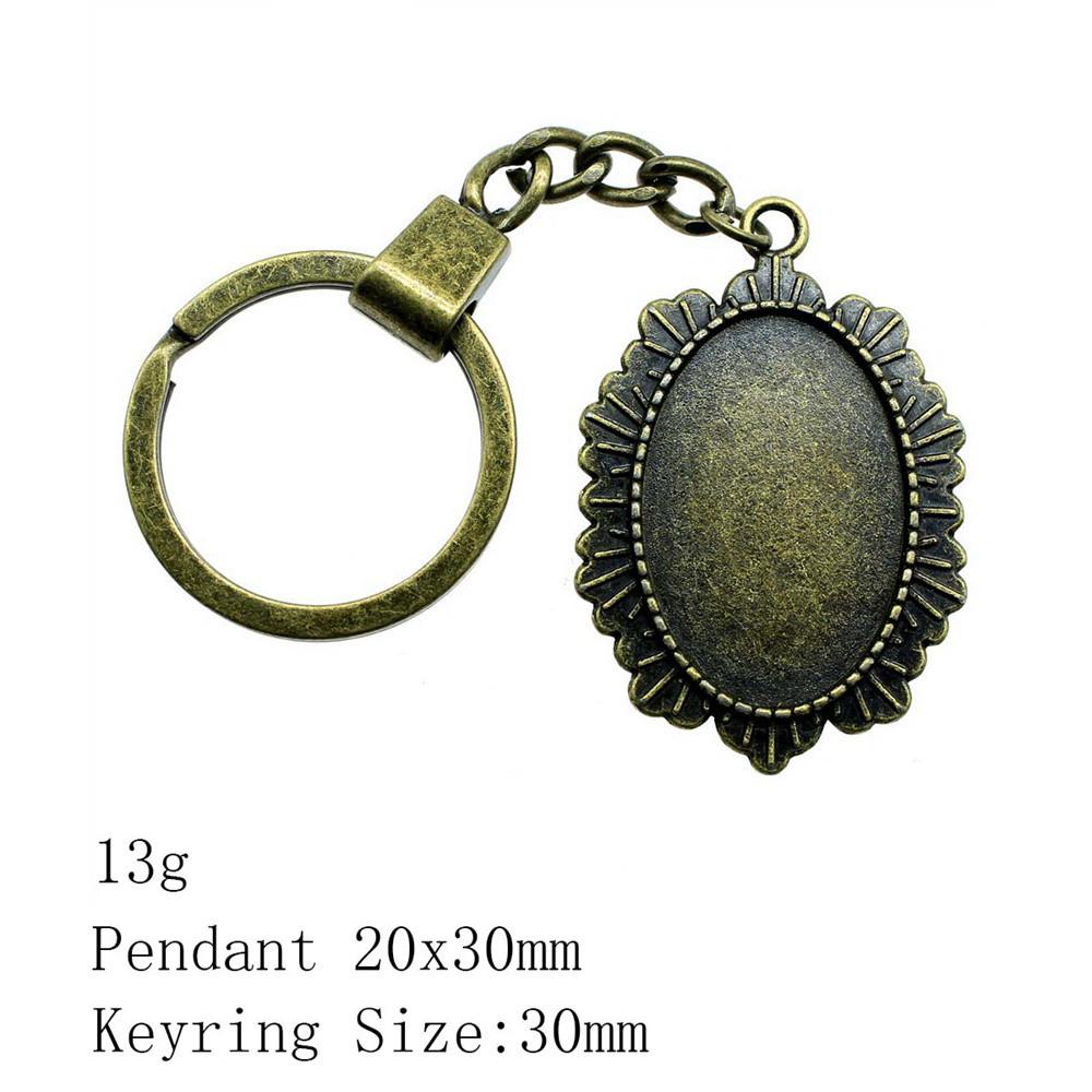 Брелки для ключей на выпускной Пара Сердце Эллиптический стеклянный кабошон База Подставка Брелки Дешевые Милые Вещи Брелок в виде самолета