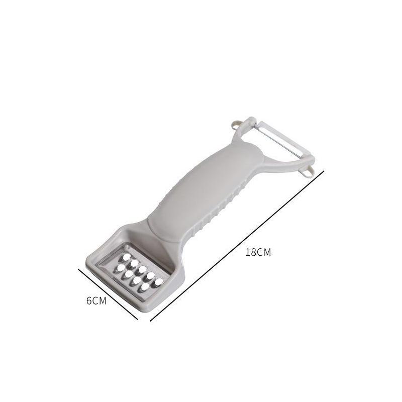 Многофункциональная овощечистка и терка для фруктов и овощей Ручной слайсер Двухголовочный резак для огурцов, моркови, картофеля, кухонные гаджеты для дома