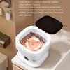 Мини-стиральная машина, складная стиральная машина, емкость 10 л, портативная мини-стиральная машина для детской одежды, нижнего белья, носков