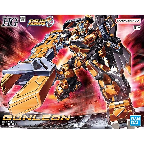 BANDAI SPIRITS HG Super Robot Wars Z Gunleon Color-coded Plastic Model