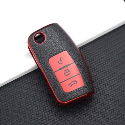 Чехол для ключа автомобиля для Ford Fiesta Focus Mondeo Falcon B-Max C-Max S-Max Eco Sport Galaxy Territory Бесключевой Брелок Защитный Чехол