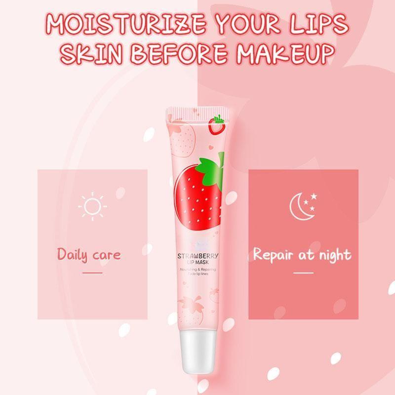 Увлажняющий бальзам для губ Sweet Strawberry Lip предотвращает сухость и растрескивание, делая губы нежными и эластичными.