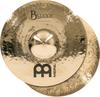 Тарелки MEINL Byzance Brilliant Series, тарелки Heavy Hammered, пара хай-хэтов, 14 дюймов, B14HHH-B []
