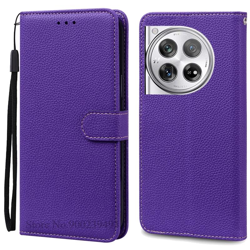 For Oneplus 12 Case Leather Wallet Flip Cover Phone Case For Oneplus 12 Coque Fundas For One Plus 12 Oneplus12 Phone Case Fundas