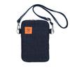 Delfonics Inner Carrying Smartphone Bag, Denim Shoulder Bag (Dark Blue)
