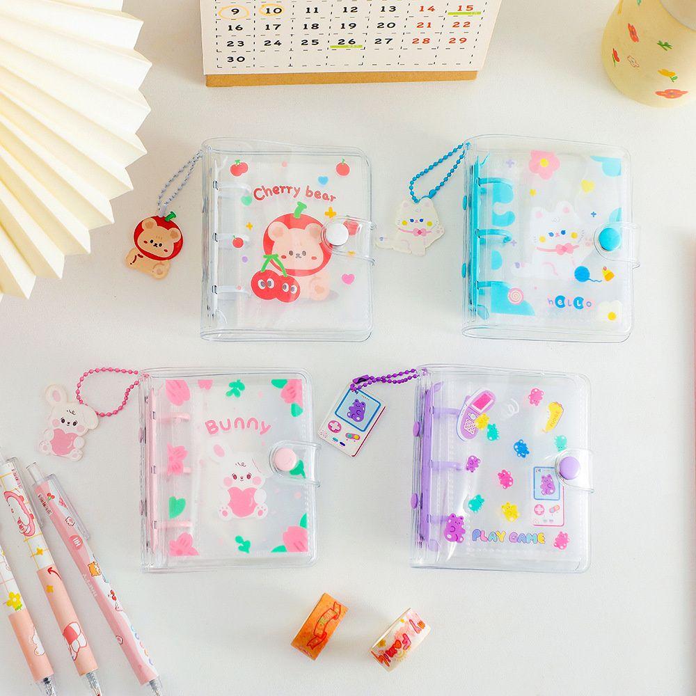 3 Hole Planner Hand Book Mini Binder Notebook Loose Leaf Notebook Photo Album Binder Ring Notebook