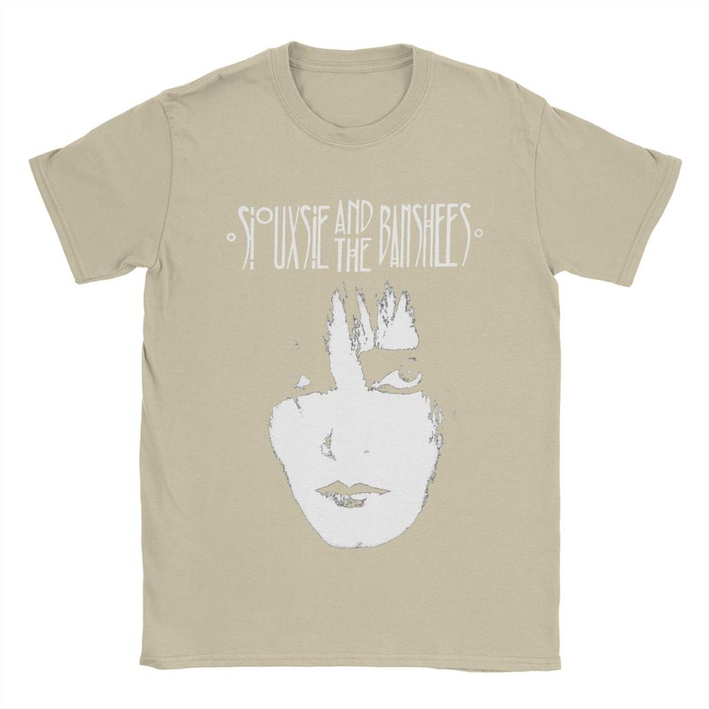 Мужские футболки Siouxsie And The Banshees, топы из чистого хлопка Siouxsie Sioux, новинка, футболки с коротким рукавом и круглым вырезом, летние футболки