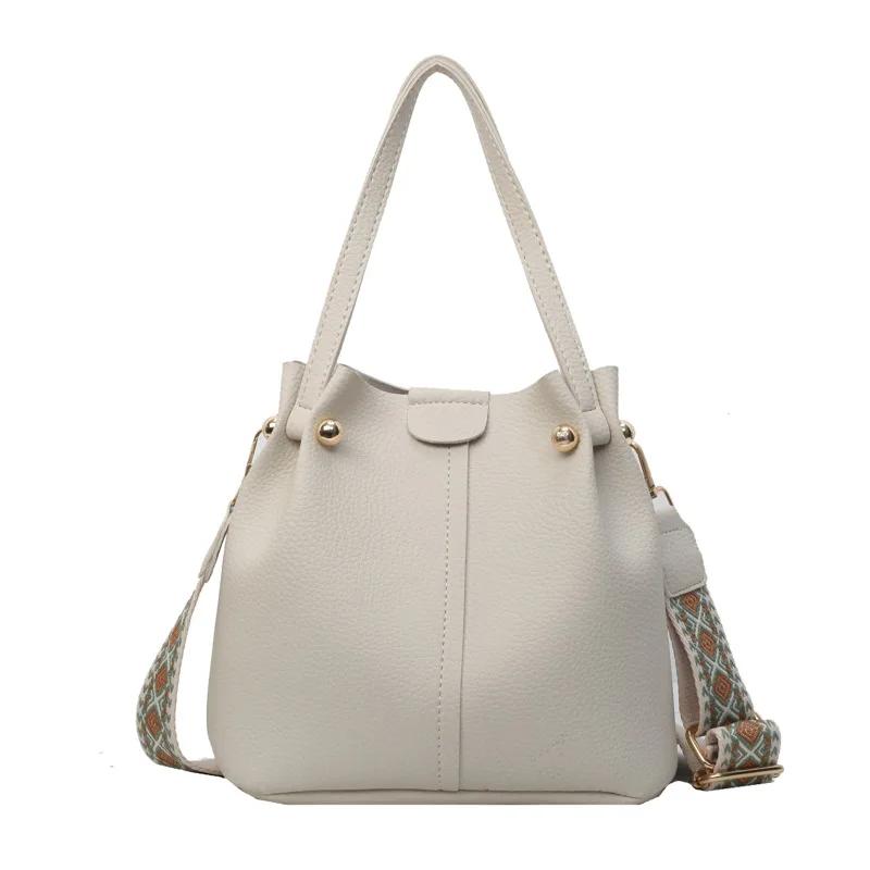 Большая вместительная женская сумка через плечо женская сумка-ведро дизайнерские сумки кошельки и сумки