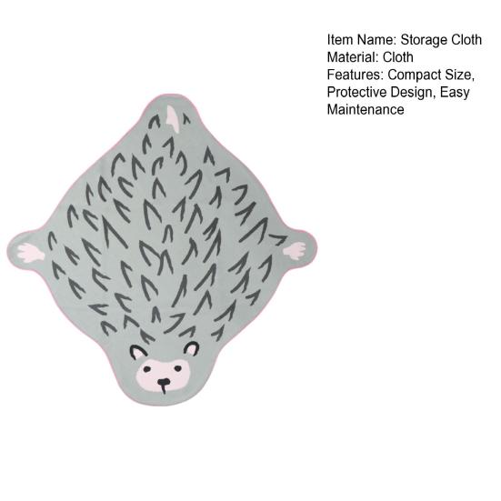 Универсальная тканевая косметичка для хранения с самоклеящейся лентой-застежкой, портативный органайзер для путешествий