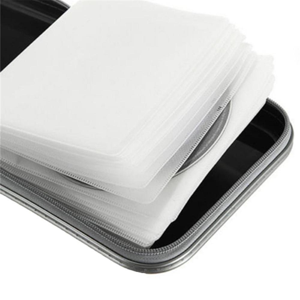 40pcs Capacity DVD Bag Album Box Holder Organizer Storage CD Case Disc Wallet